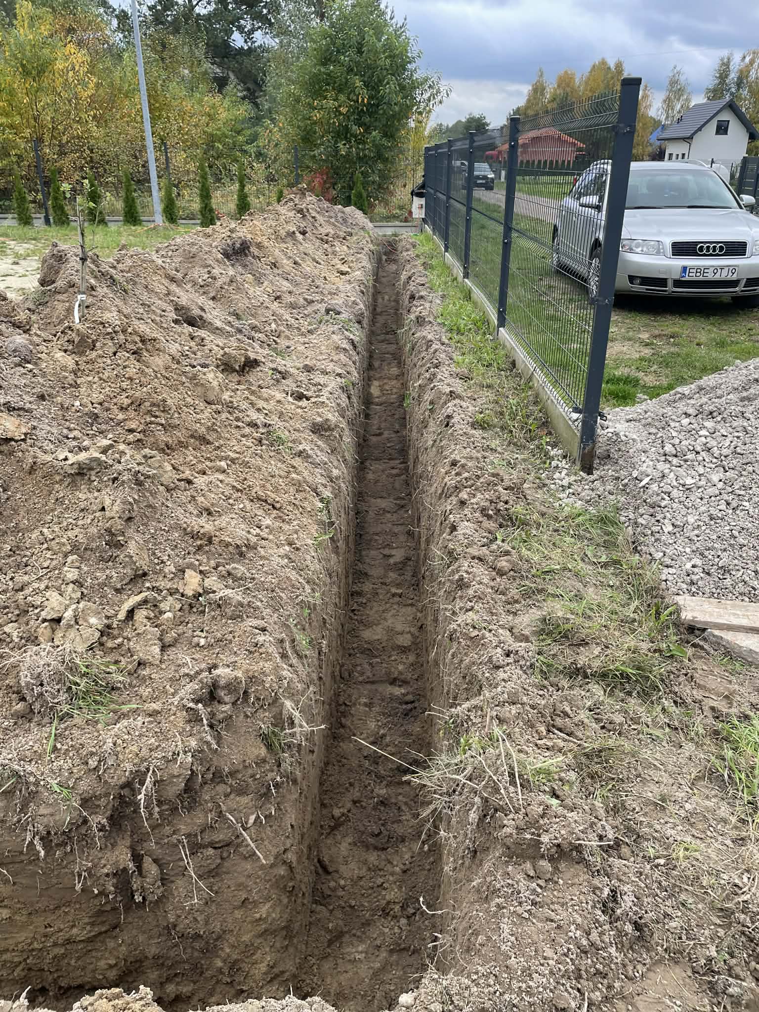 Realizacja 10 robót ziemnych, przyłączy i usług geodezyjnych KAM-KOP & GEOPRO