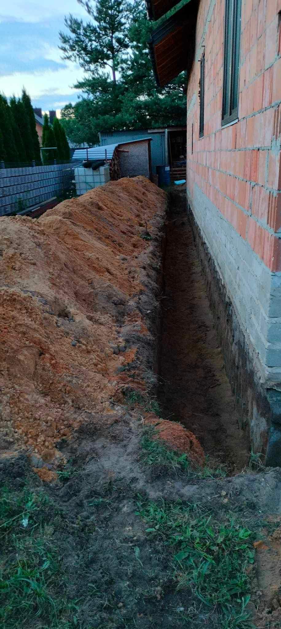 Realizacja 12 robót ziemnych, przyłączy i usług geodezyjnych KAM-KOP & GEOPRO